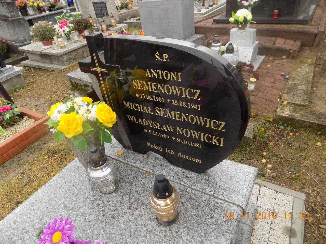 Antoni SEMENOWICZ 1901 Narol - Grobonet - Wyszukiwarka osób pochowanych