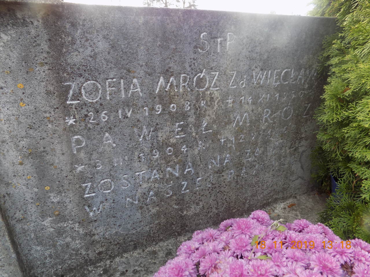 Paweł MRÓZ 1904 Narol - Grobonet - Wyszukiwarka osób pochowanych