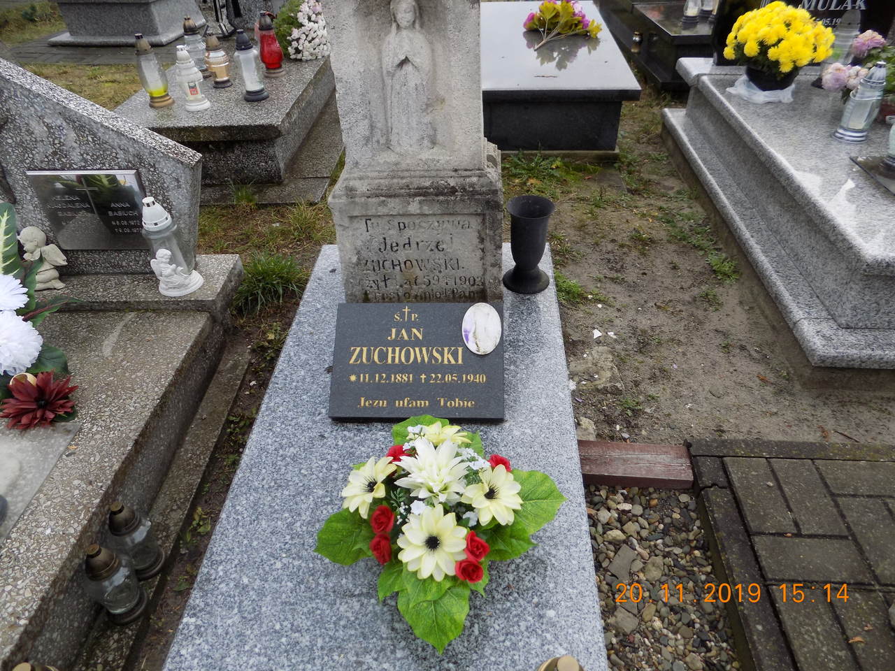 Jan Zuchowski 1881 Narol - Grobonet - Wyszukiwarka osób pochowanych