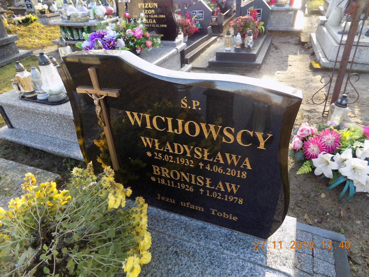 Bronisław WICIEJOWSKI 1926 Narol - Grobonet - Wyszukiwarka osób pochowanych