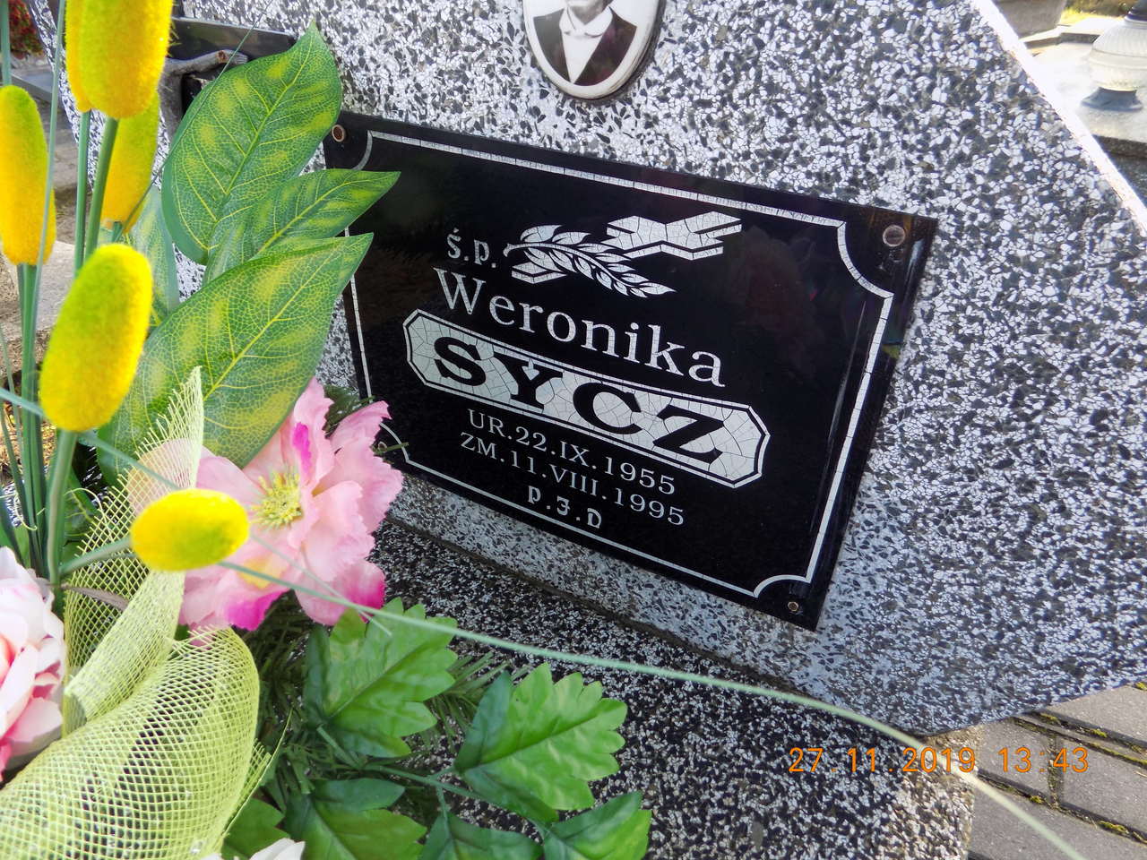 Weronika Sycz 1955 Narol - Grobonet - Wyszukiwarka osób pochowanych