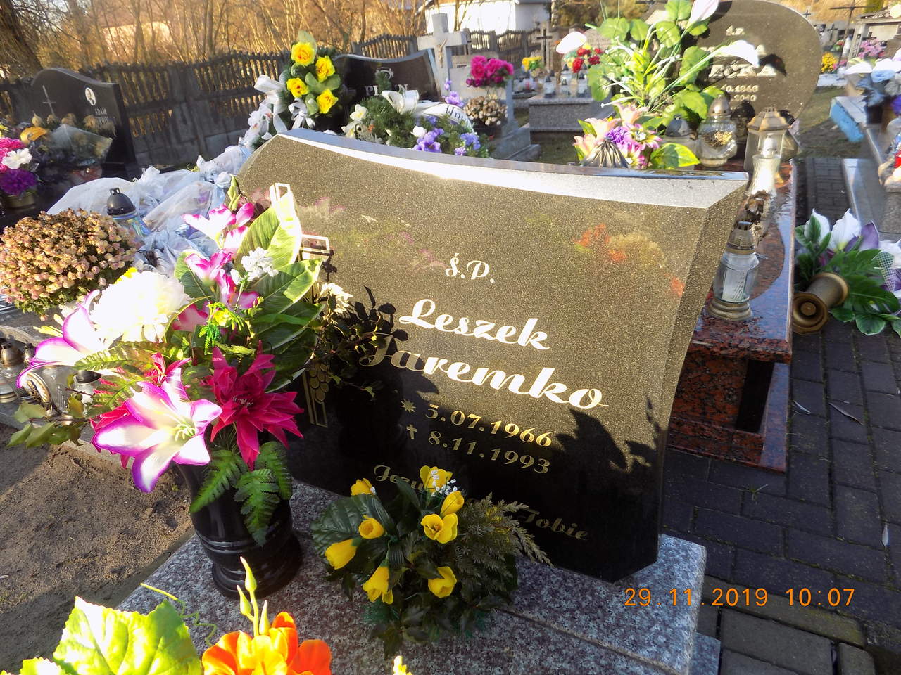 Leszek Jaremko 1966 Narol - Grobonet - Wyszukiwarka osób pochowanych