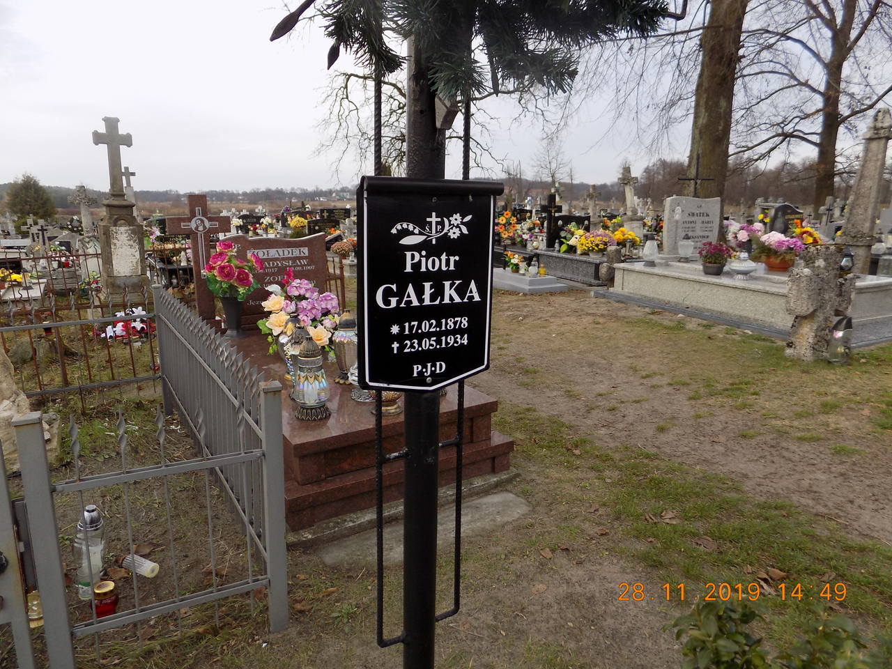 Piotr Gałka 1878 Narol - Grobonet - Wyszukiwarka osób pochowanych
