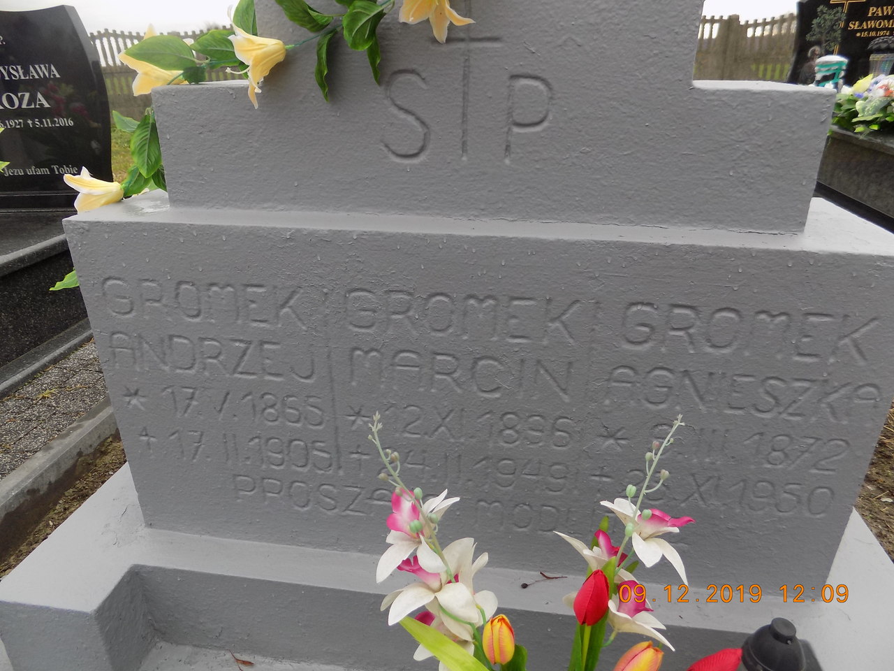 Andrzej Gromek 1865 Narol - Grobonet - Wyszukiwarka osób pochowanych