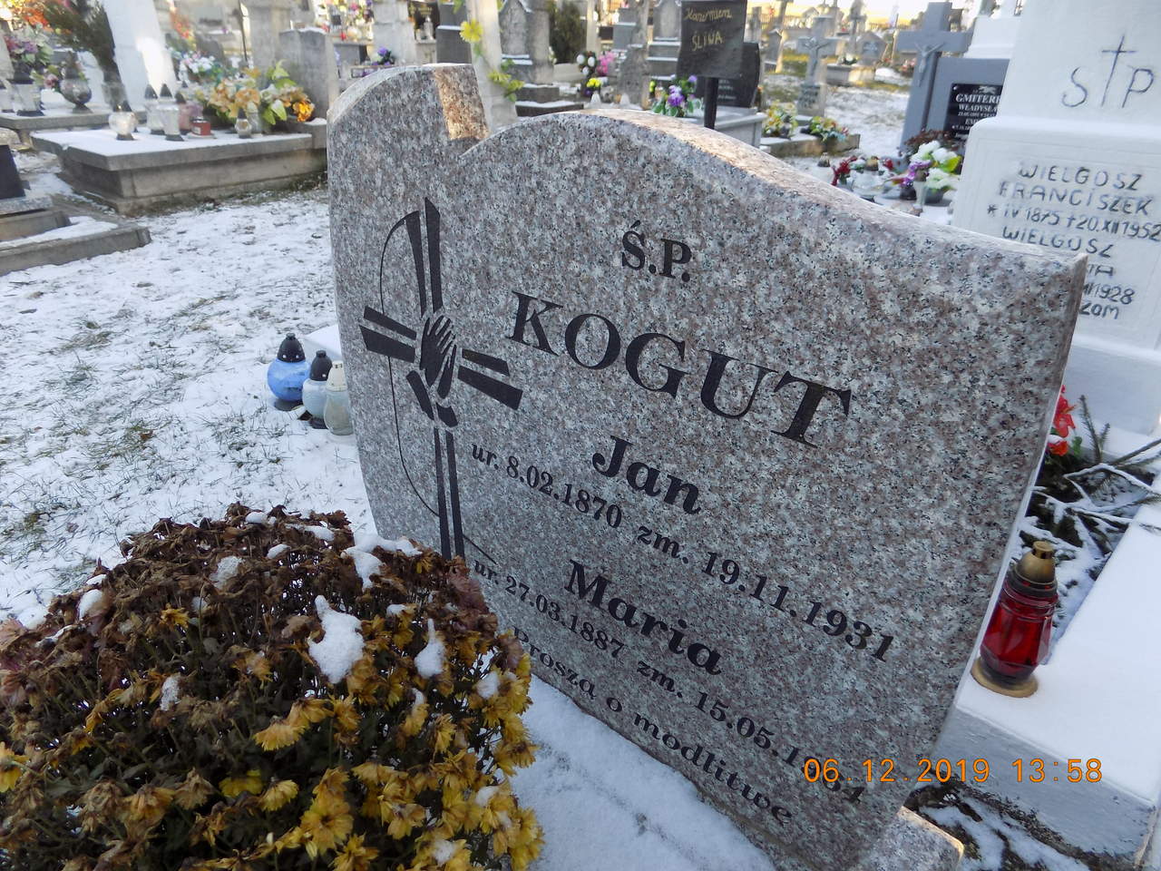 Jan Kogut 1870 Narol - Grobonet - Wyszukiwarka osób pochowanych