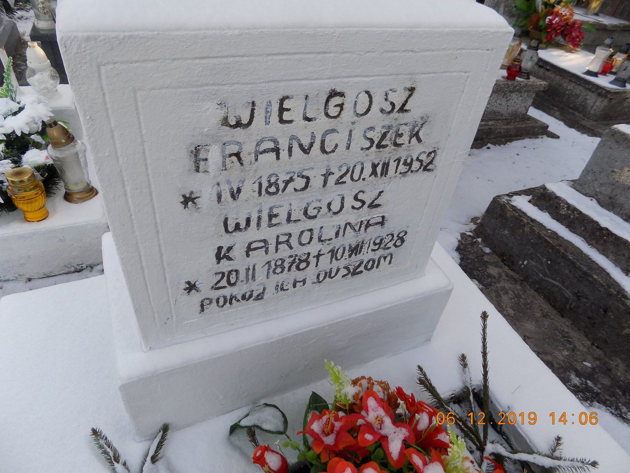 Karolina Wielgosz 1878 Narol - Grobonet - Wyszukiwarka osób pochowanych