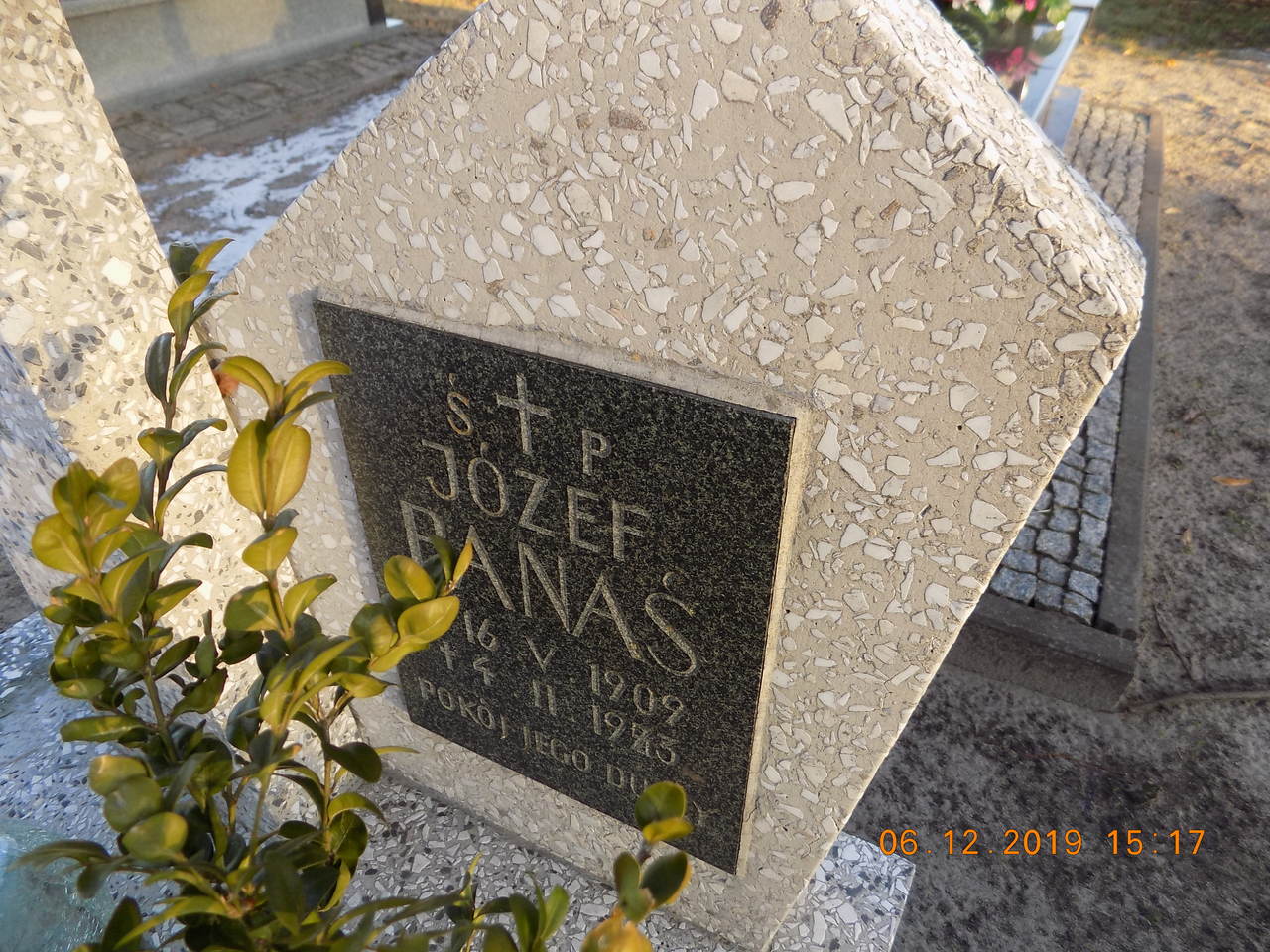 Marcin Banaś 1873 Narol - Grobonet - Wyszukiwarka osób pochowanych