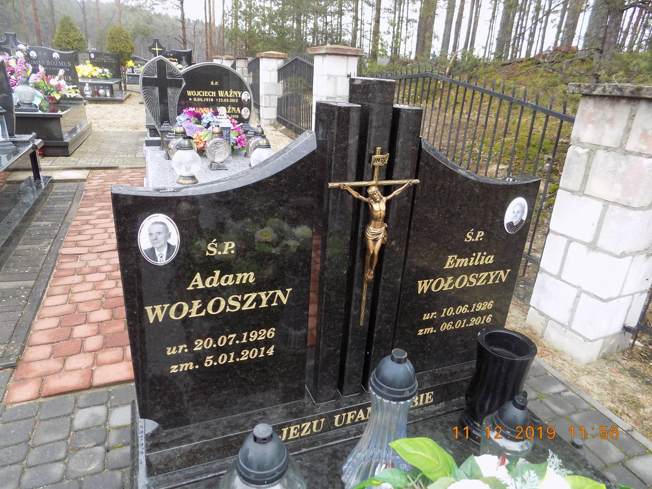 Adam Wołoszyn 1926 Narol - Grobonet - Wyszukiwarka osób pochowanych