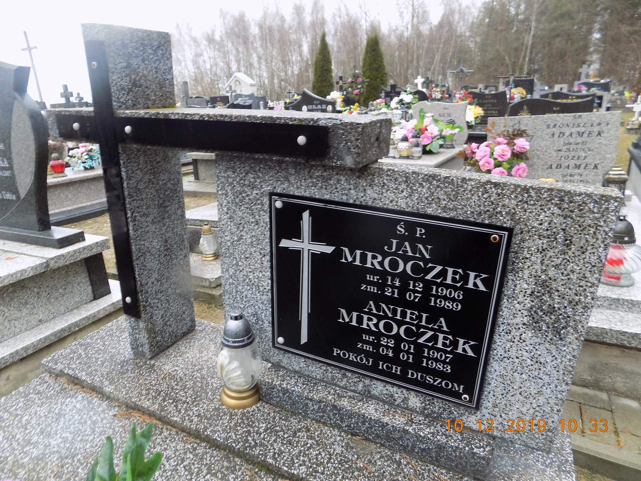 Aniela Mroczek 1907 Narol - Grobonet - Wyszukiwarka osób pochowanych