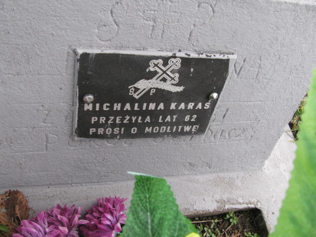 Michalina Karaś Narol - Grobonet - Wyszukiwarka osób pochowanych