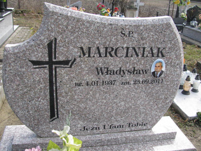 Władysław Marciniak 1937 Narol - Grobonet - Wyszukiwarka osób pochowanych