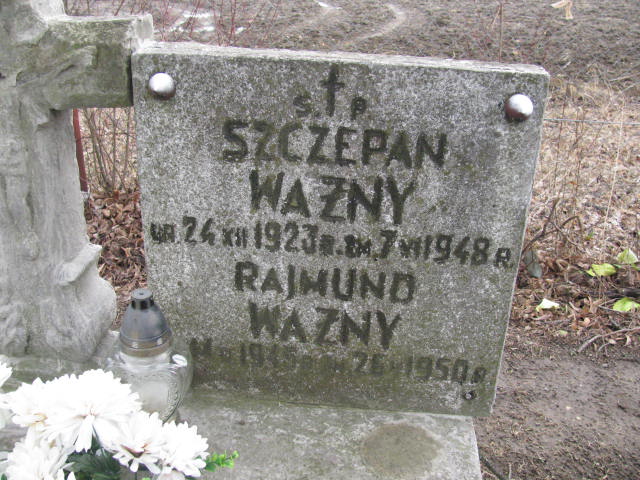 Szczepan Ważny 1923 Narol - Grobonet - Wyszukiwarka osób pochowanych