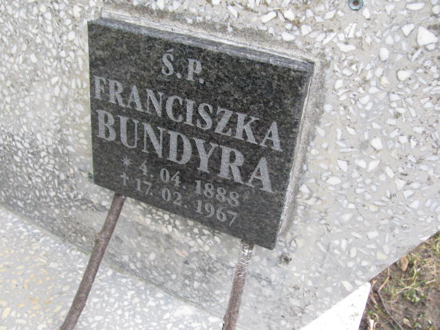  Bundyra 1888 Narol - Grobonet - Wyszukiwarka osób pochowanych