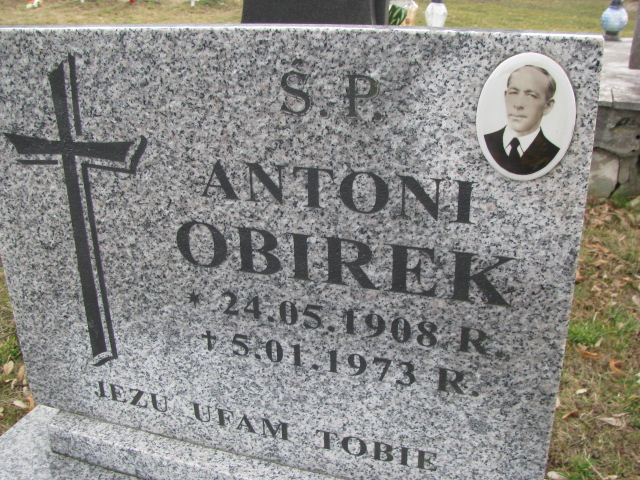 Antoni Obirek 1908 Narol - Grobonet - Wyszukiwarka osób pochowanych