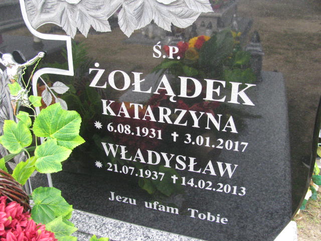 Władysław Żołądek 1937 Narol - Grobonet - Wyszukiwarka osób pochowanych