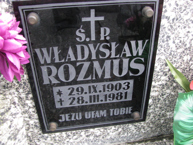 Elżbieta Rozmus 1908 Narol - Grobonet - Wyszukiwarka osób pochowanych