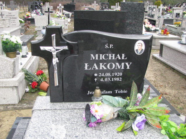 Michał Łakomy 1920 Narol - Grobonet - Wyszukiwarka osób pochowanych