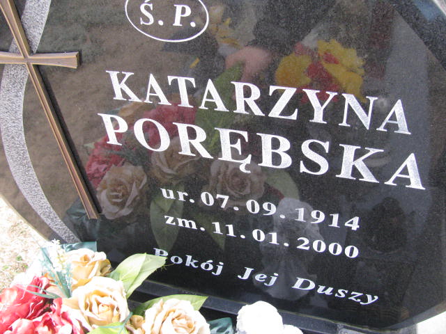 Katarzyna Porębska 1914 Narol - Grobonet - Wyszukiwarka osób pochowanych